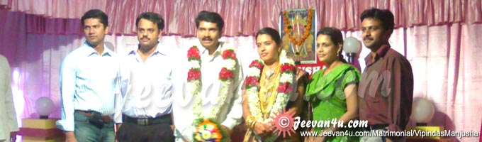 VIPINDAS MANJUSHA wedding ceremony